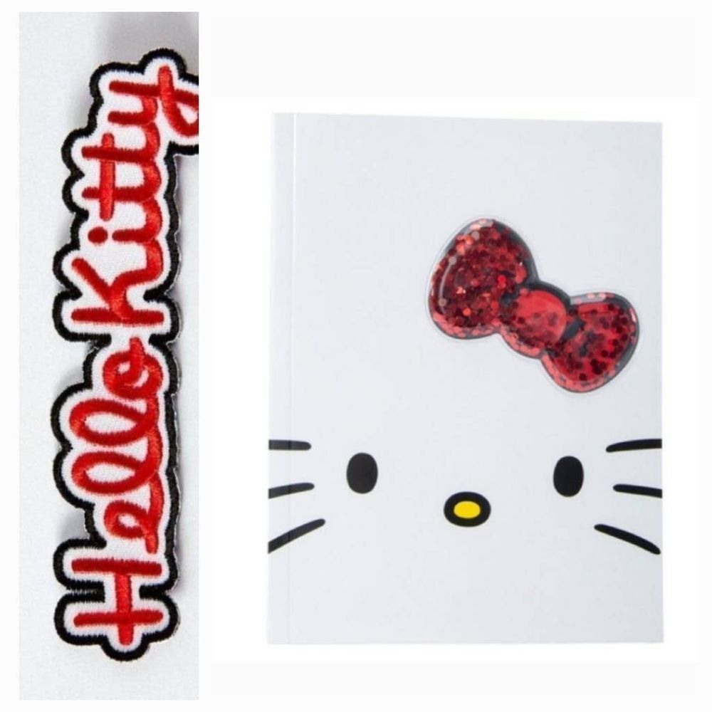 Hello Kitty‎ & Friends 3D Glitter Bow 6x8 Journal